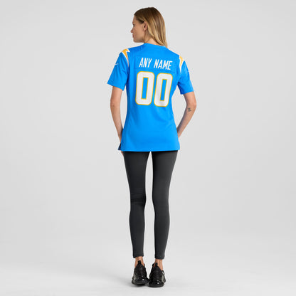 Women's Los Angeles Chargers Nike Powder Blue Custom Game Jersey