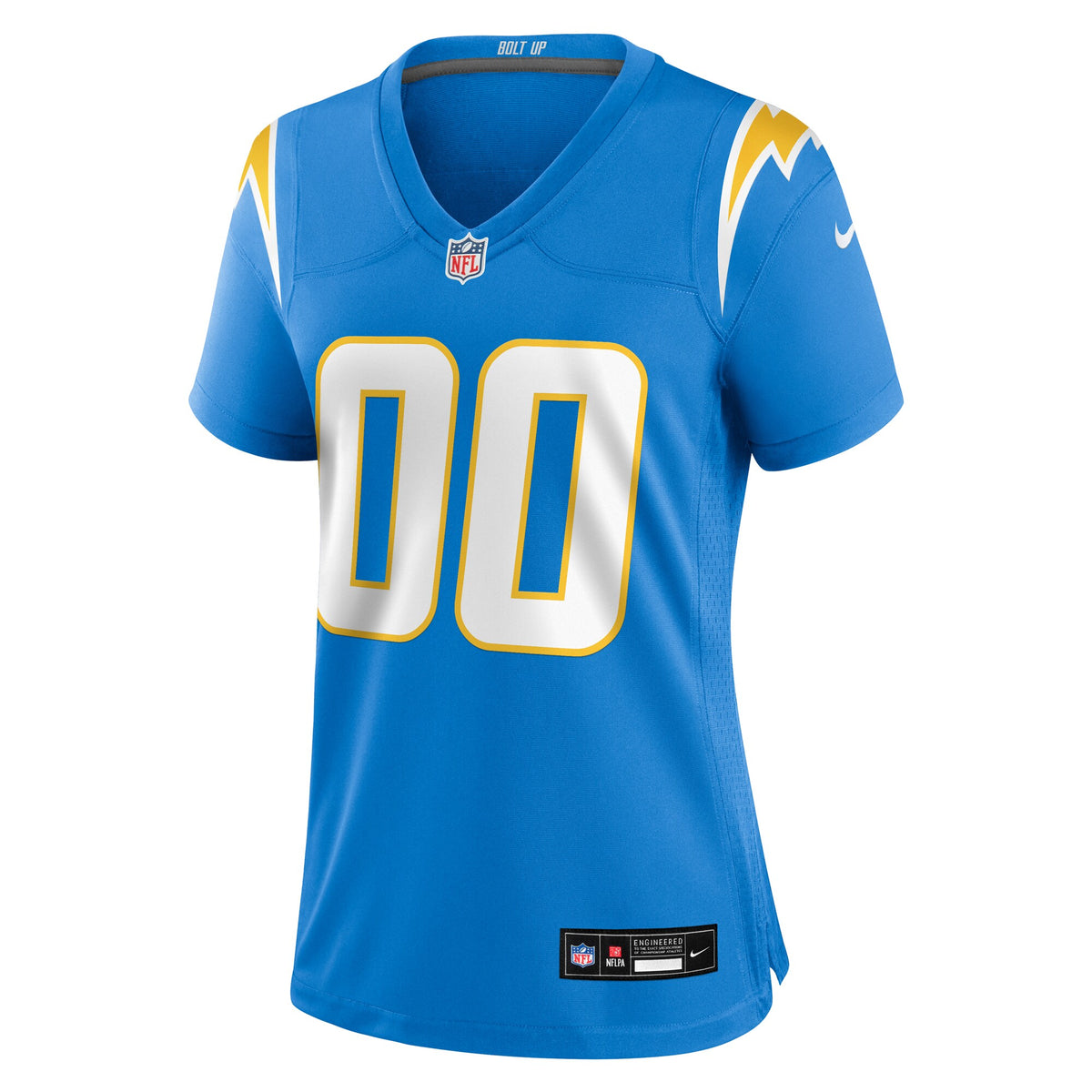 Women's Los Angeles Chargers Nike Powder Blue Custom Game Jersey
