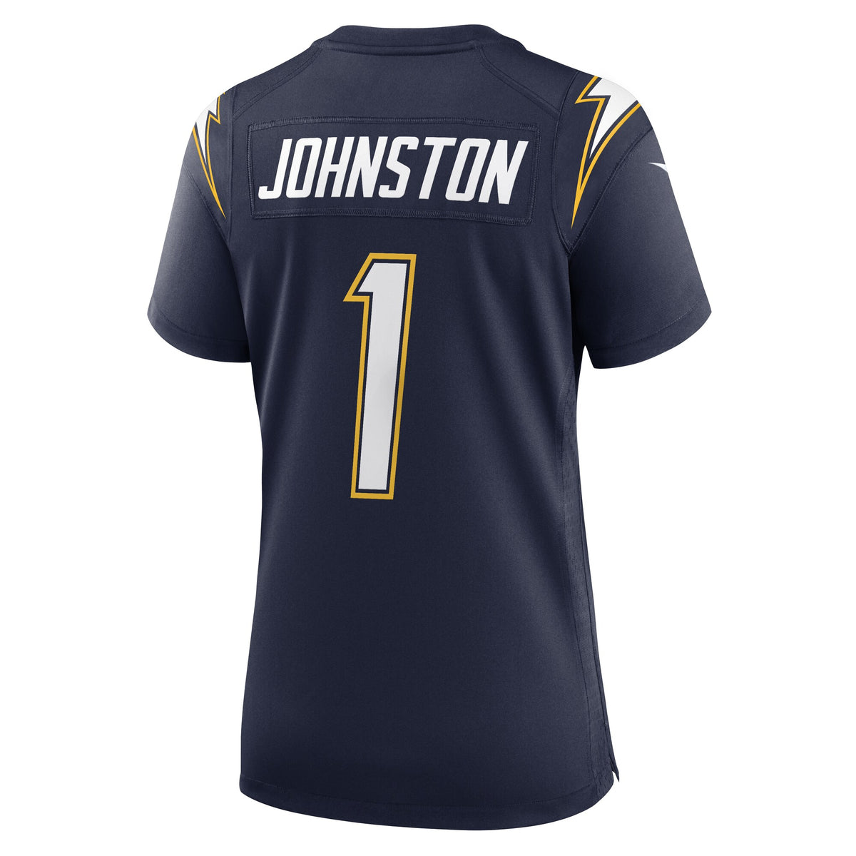Women's Los Angeles Chargers Quentin Johnston Nike Navy Alternate Super Chargers Game Jersey