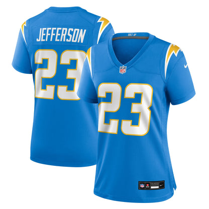 Women's Los Angeles Chargers Tony Jefferson Nike Powder Blue Team Game Jersey