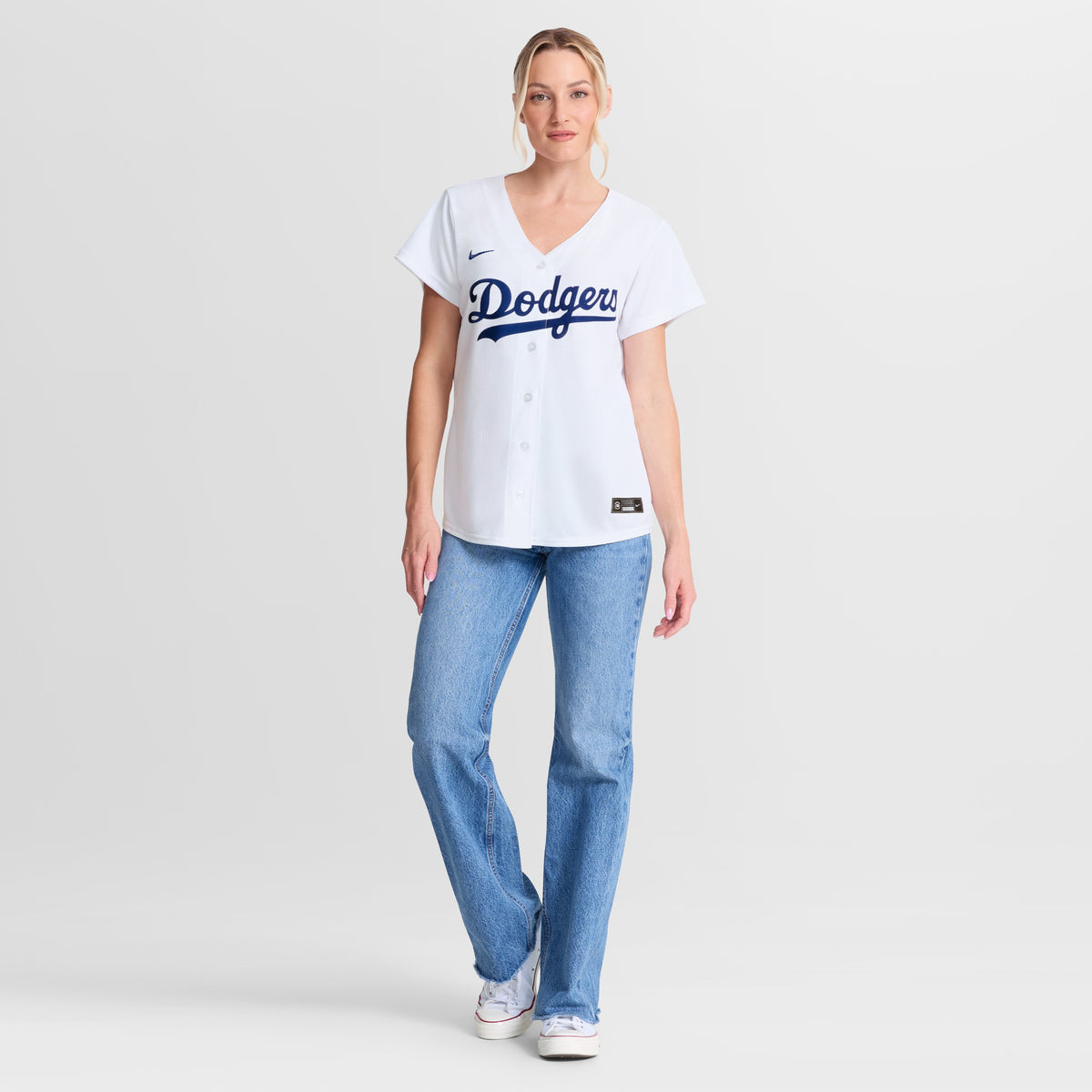 Women's Los Angeles Dodgers Edwin Dí­az Nike White Home Replica Jersey
