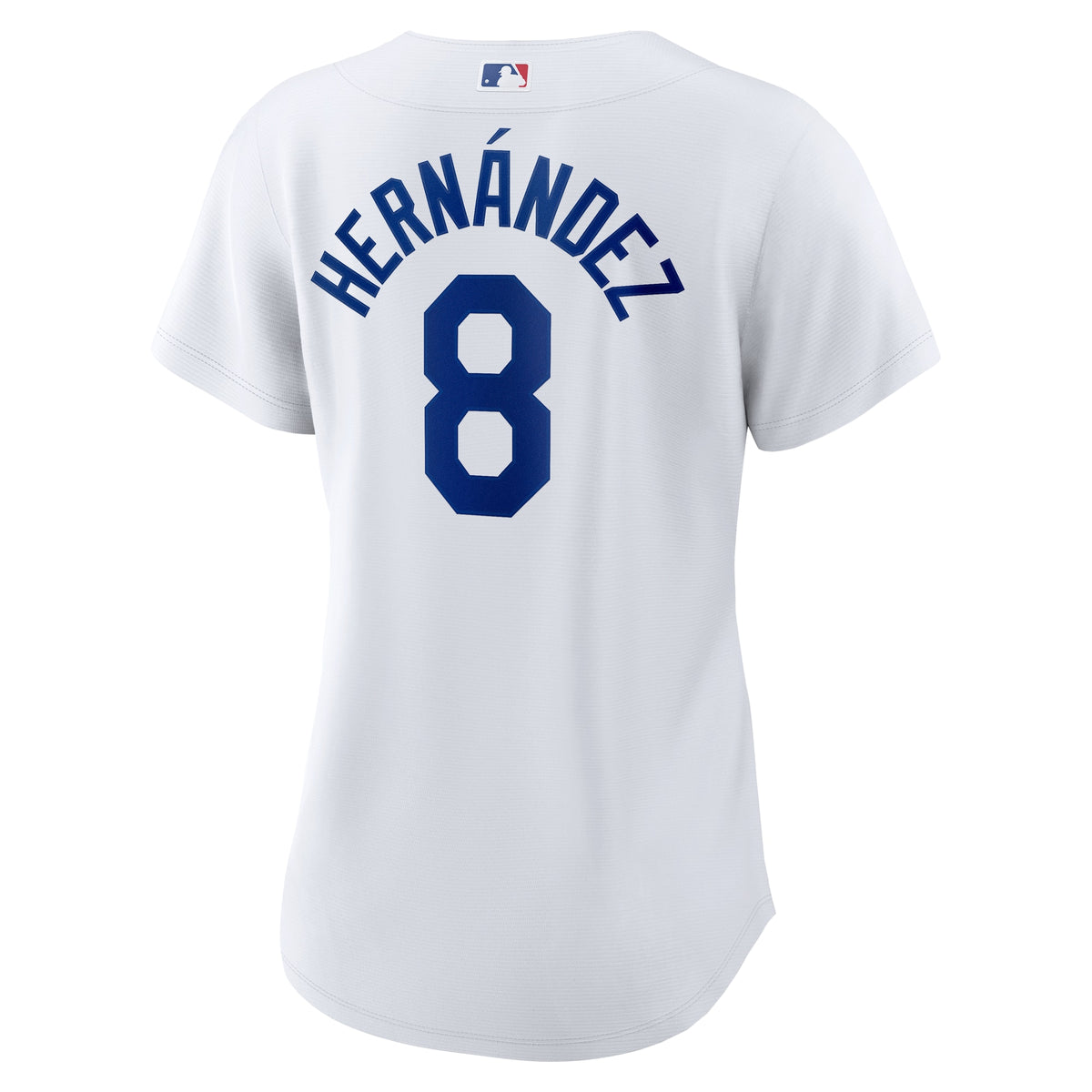 Women's Los Angeles Dodgers Enrique Herní¡ndez Nike White Home Replica Jersey