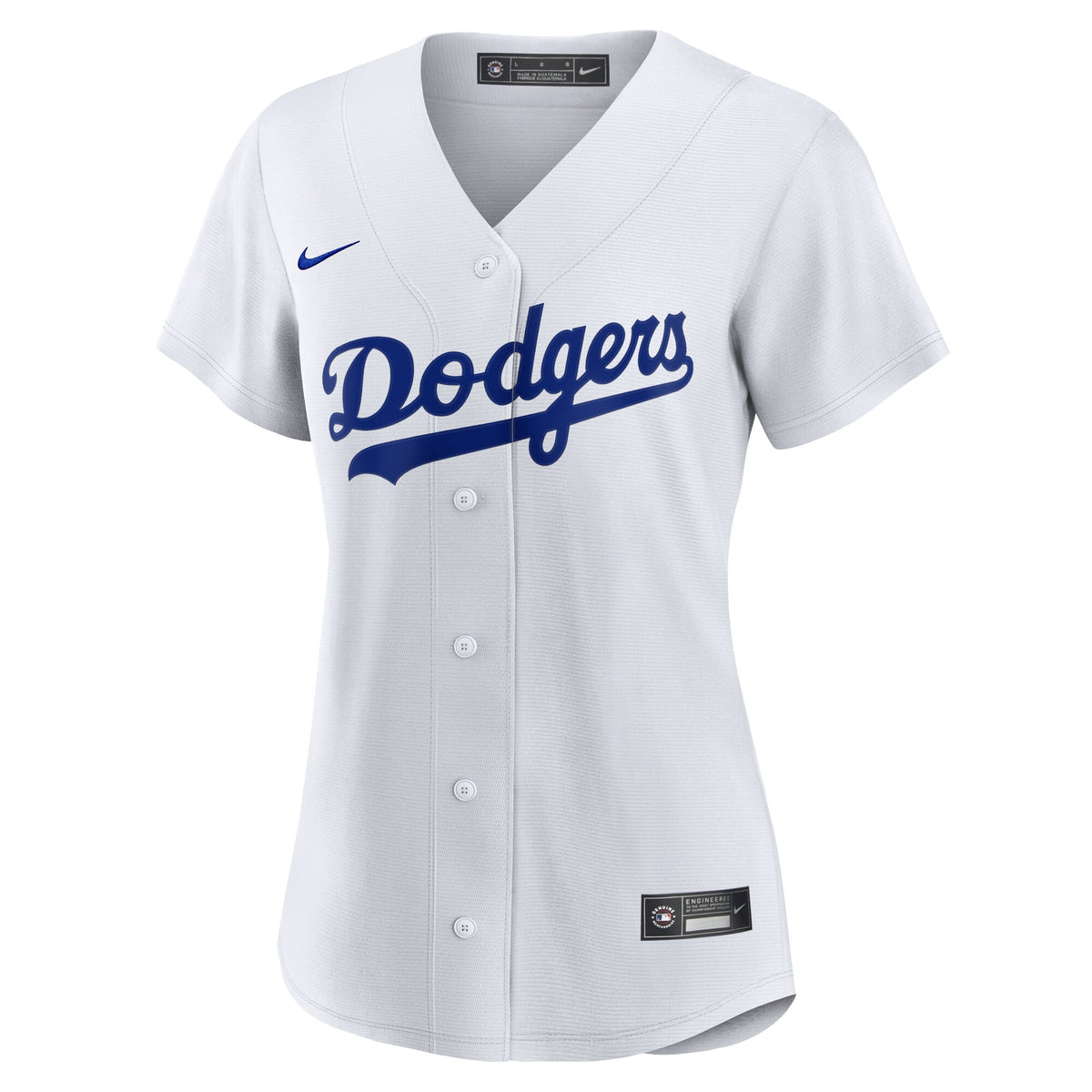 Women's Los Angeles Dodgers Enrique Herní¡ndez Nike White Home Replica Jersey