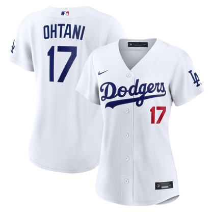 Women's Los Angeles Dodgers Shohei Ohtani Nike White Home Stadium Jersey