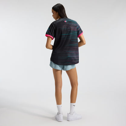 Women's Miami Marlins Nike Black 2025 City Connect Limited Jersey