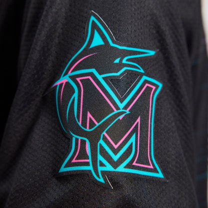 Women's Miami Marlins Nike Black 2025 City Connect Limited Jersey