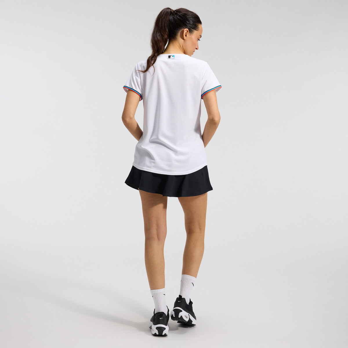 Women's Miami Marlins Nike White Replica Team Jersey