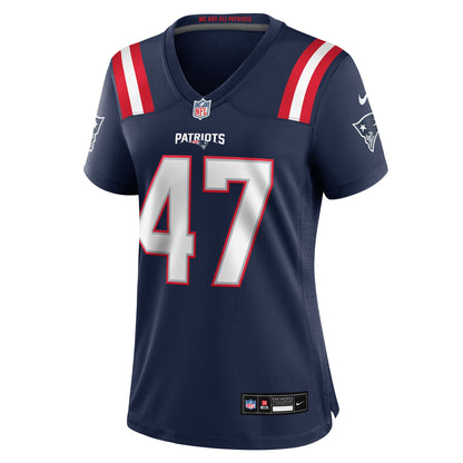 Women's New England Patriots Julian Ashby Nike Navy Team Game Jersey