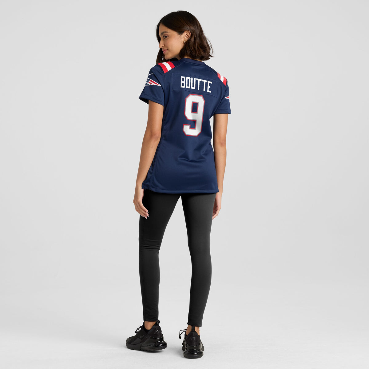 Women's New England Patriots Kayshon Boutte Nike Navy Game Jersey