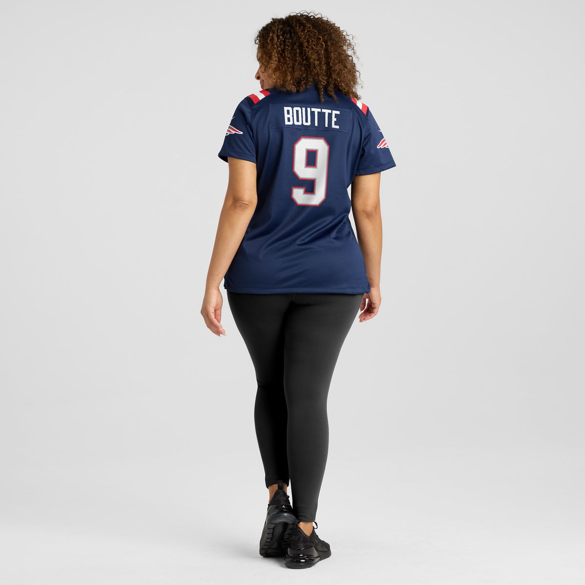 Women's New England Patriots Kayshon Boutte Nike Navy Game Jersey