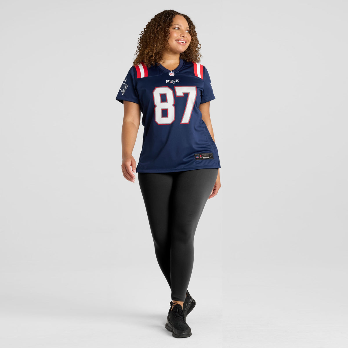 Women's New England Patriots Rob Gronkowski Nike Navy Team Retired Player Game Jersey