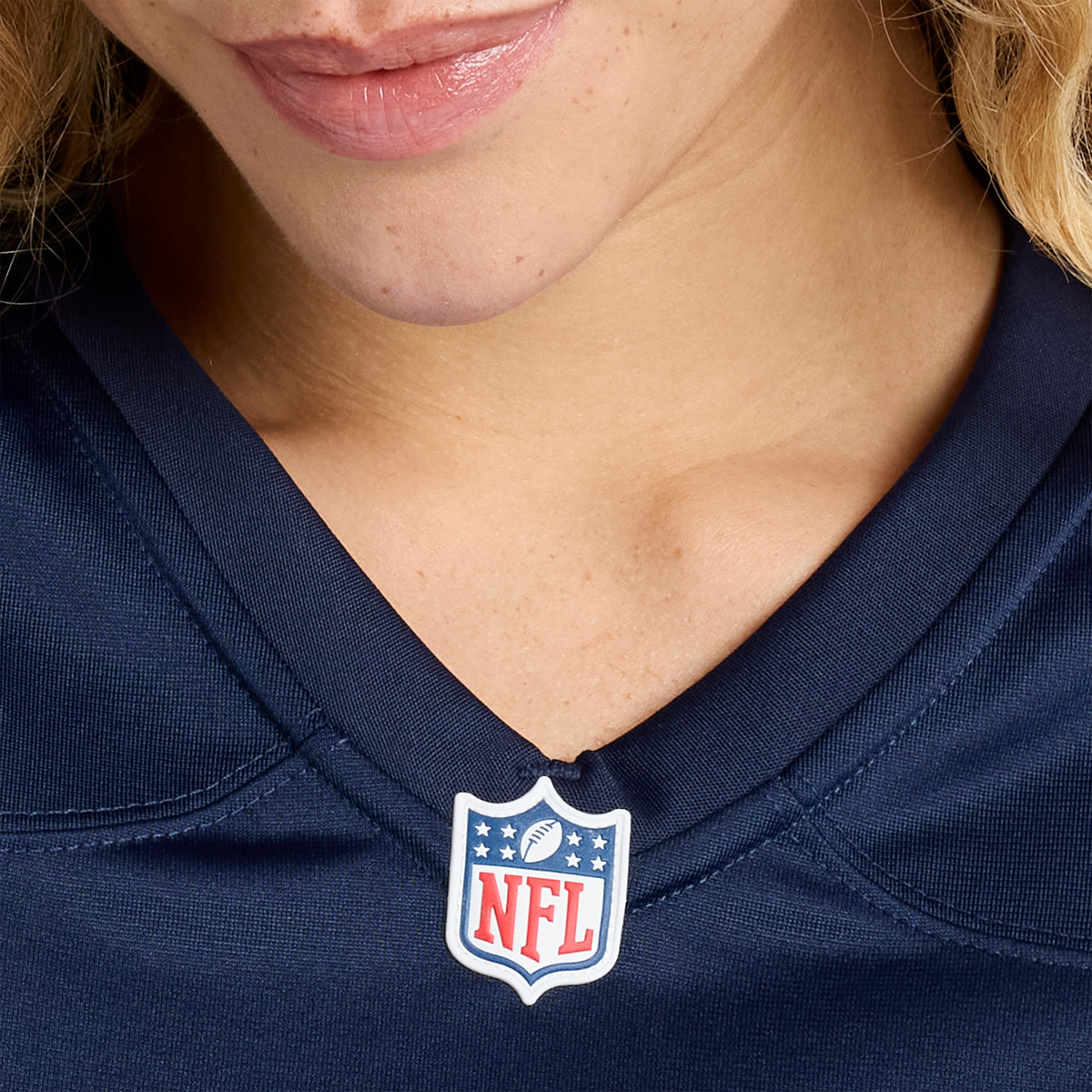 Women's New England Patriots Romeo Doubs Nike Navy Game Jersey