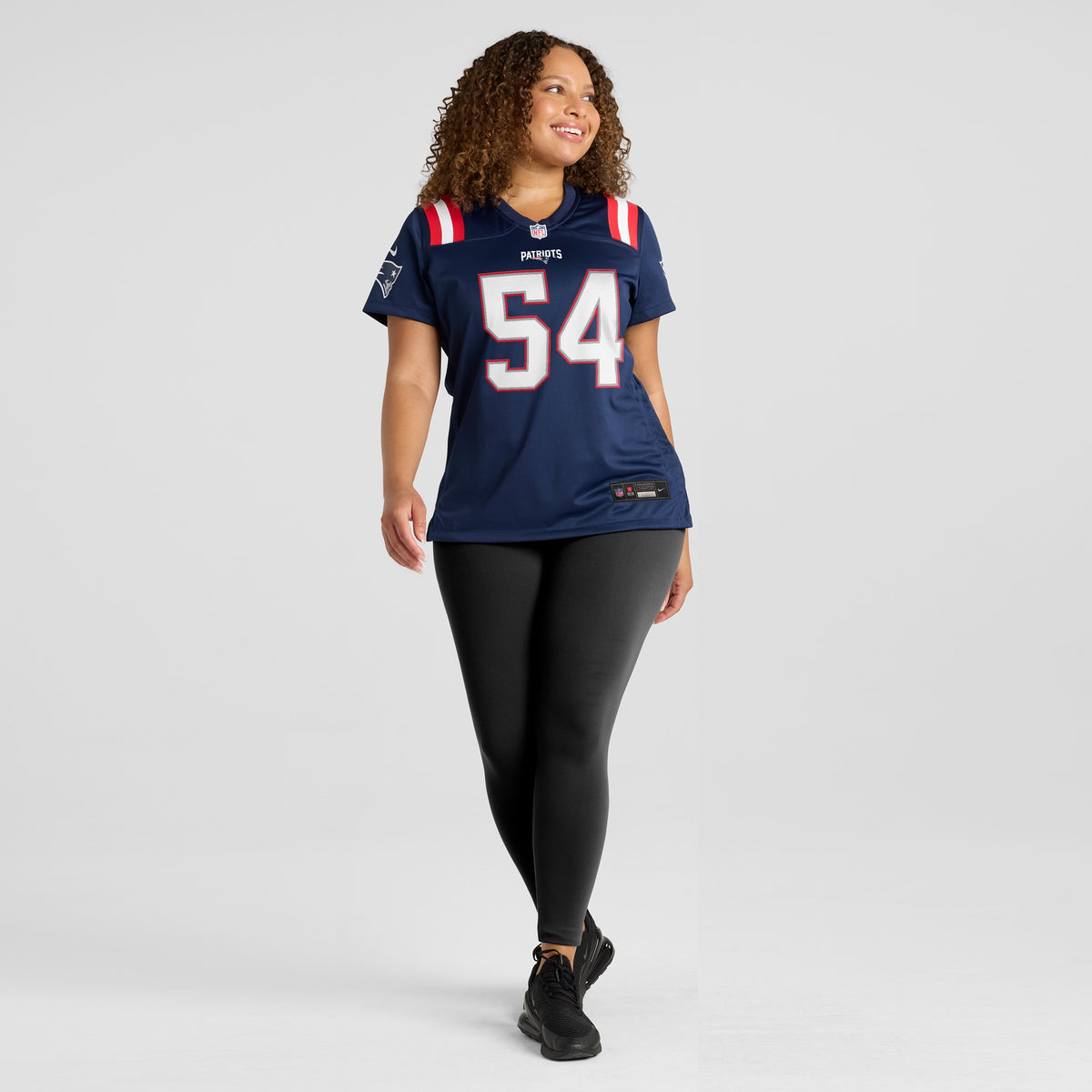 Women's New England Patriots Tedy Bruschi Nike Navy Game Retired Player Jersey