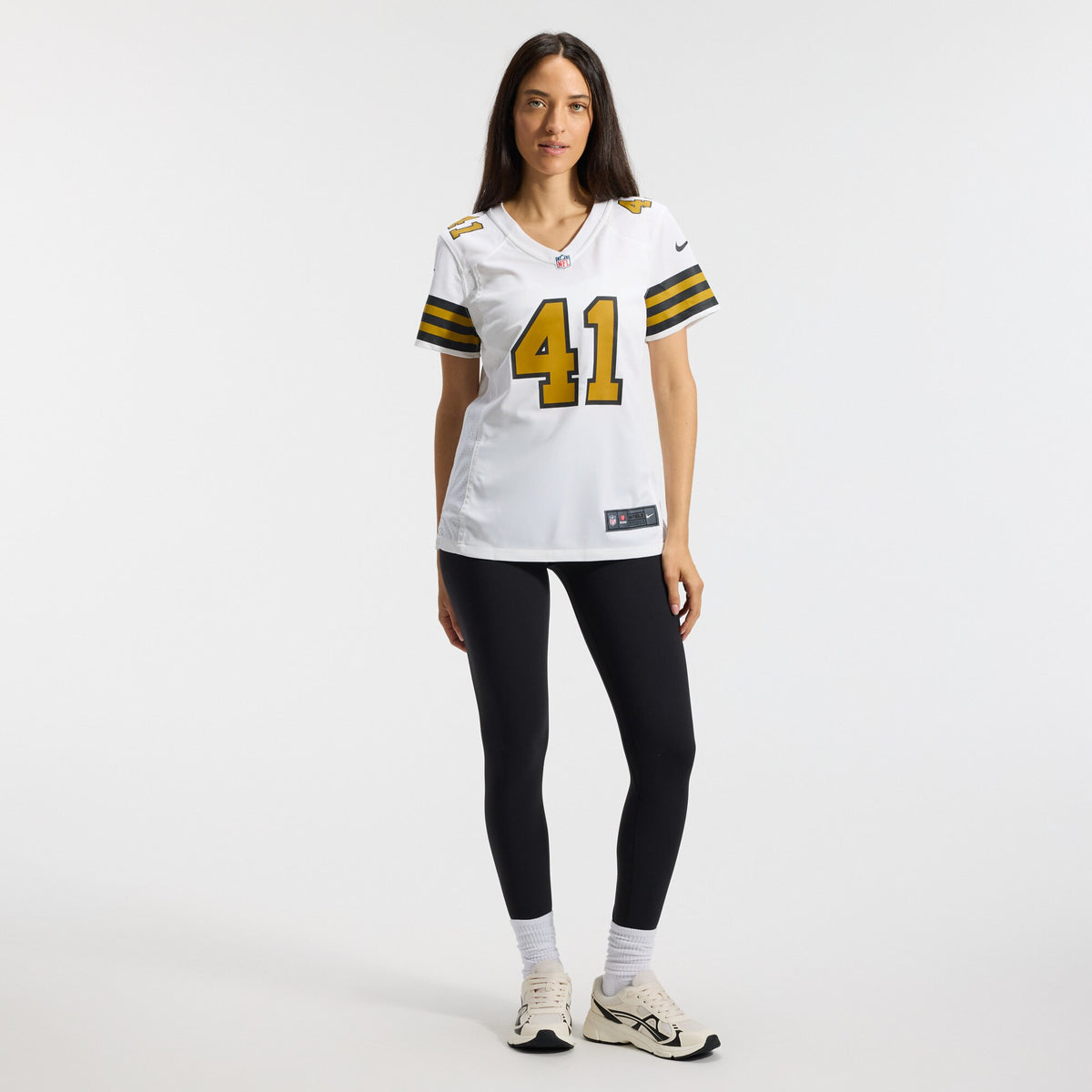 Women's New Orleans Saints Alvin Kamara Nike White Alternate Game Player Jersey