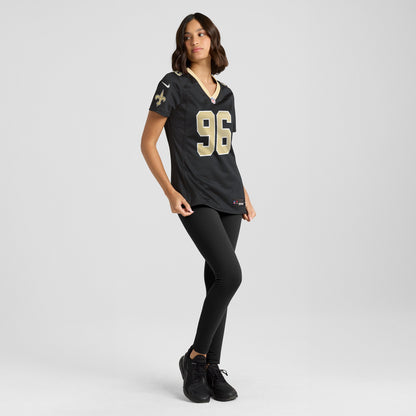 Women's New Orleans Saints Carl Granderson Nike Black Game Jersey