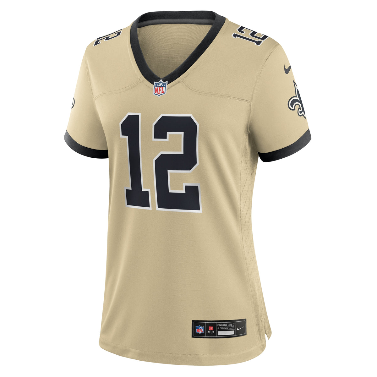 Women's New Orleans Saints Chris Olave Nike Gold Gameday Golds Alternate Game Player Jersey
