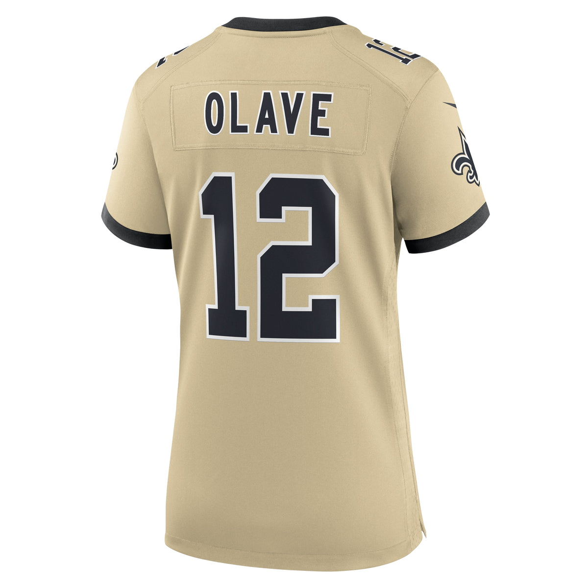 Women's New Orleans Saints Chris Olave Nike Gold Gameday Golds Alternate Game Player Jersey