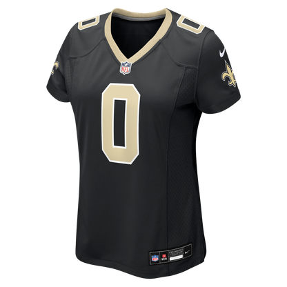 Women's New Orleans Saints Jordyn Tyson Nike Black Game Jersey