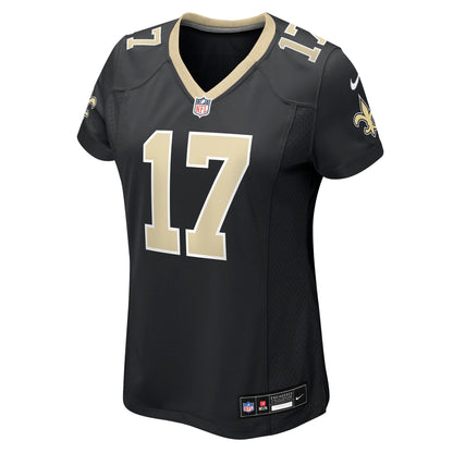 Women's New Orleans Saints Trey Palmer Nike Black Team Game Jersey