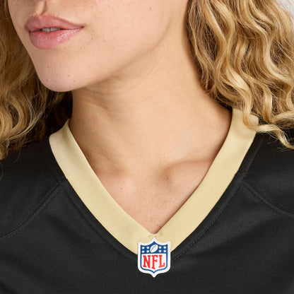 Women's New Orleans Saints Trey Palmer Nike Black Team Game Jersey