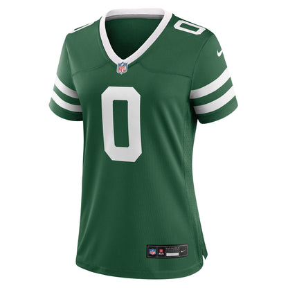 Women's New York Jets Braelon Allen Nike Legacy Green Game Jersey