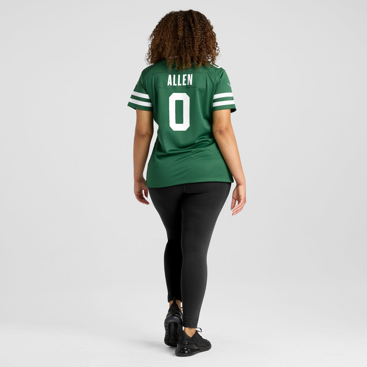 Women's New York Jets Braelon Allen Nike Legacy Green Game Jersey