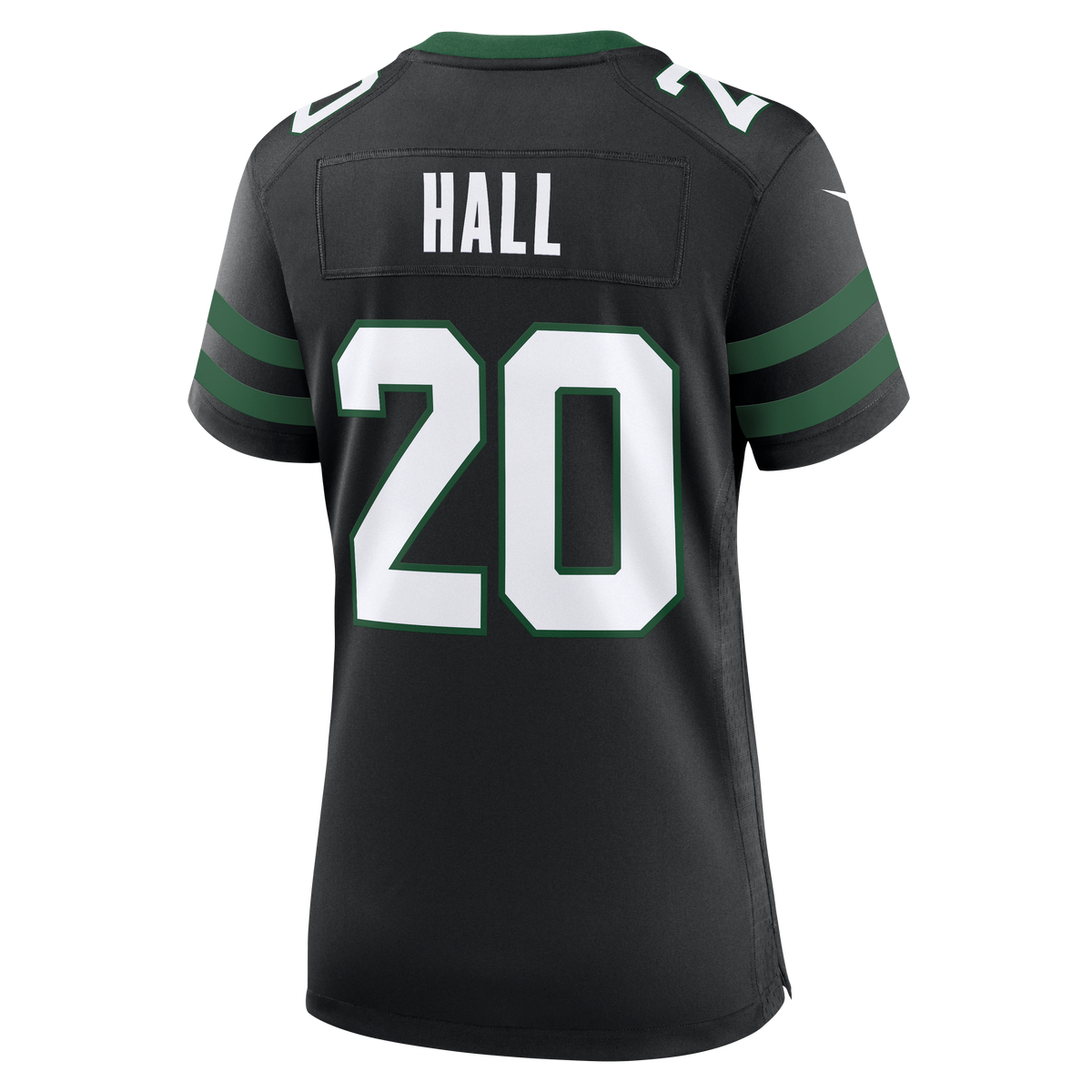 Women's New York Jets Breece Hall Nike Legacy Black Alternate Game Jersey