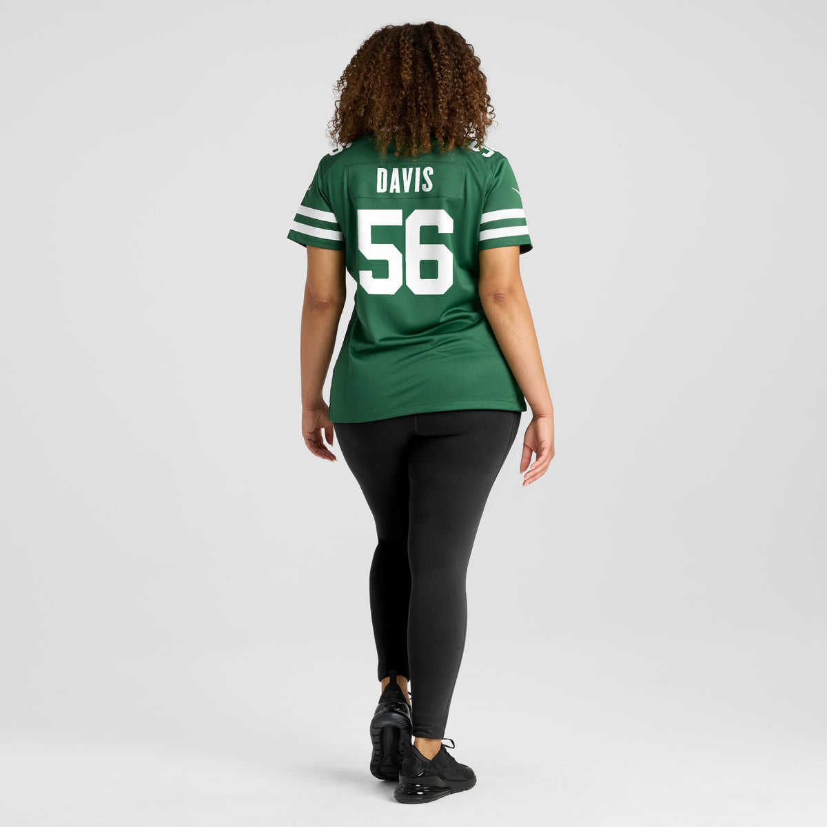 Women's New York Jets Demario Davis Nike Legacy Green Team Game Jersey