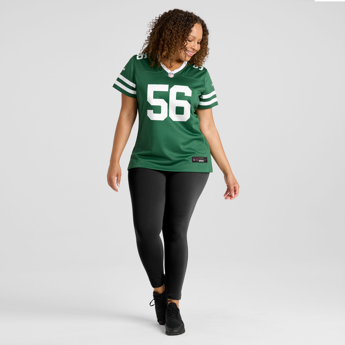 Women's New York Jets Demario Davis Nike Legacy Green Team Game Jersey