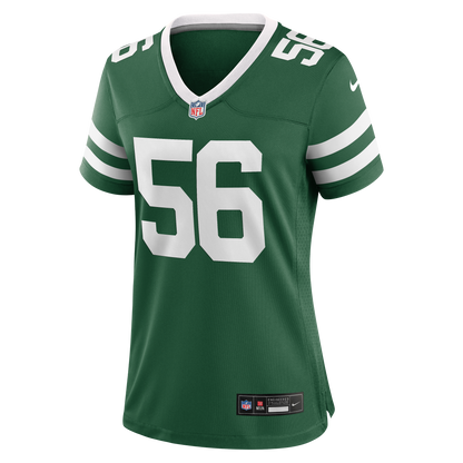Women's New York Jets Demario Davis Nike Legacy Green Team Game Jersey