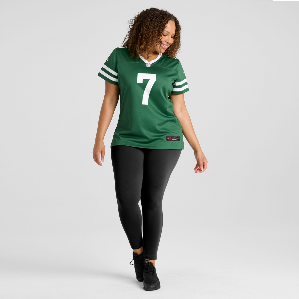 Women's New York Jets Geno Smith Nike Legacy Green Game Jersey