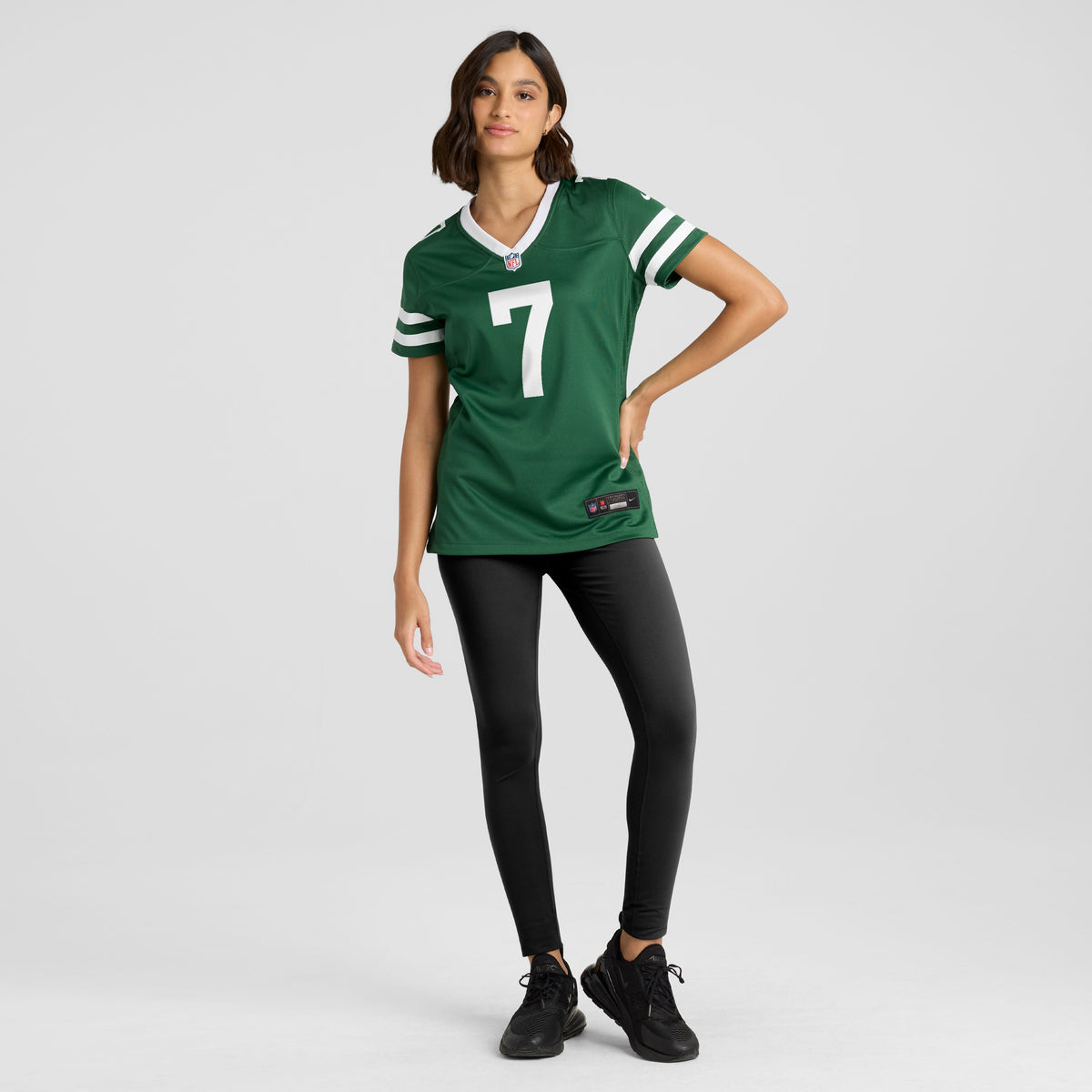 Women's New York Jets Geno Smith Nike Legacy Green Game Jersey