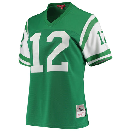 Women's New York Jets Joe Namath Mitchell & Ness Green 1969 Legacy Replica Jersey