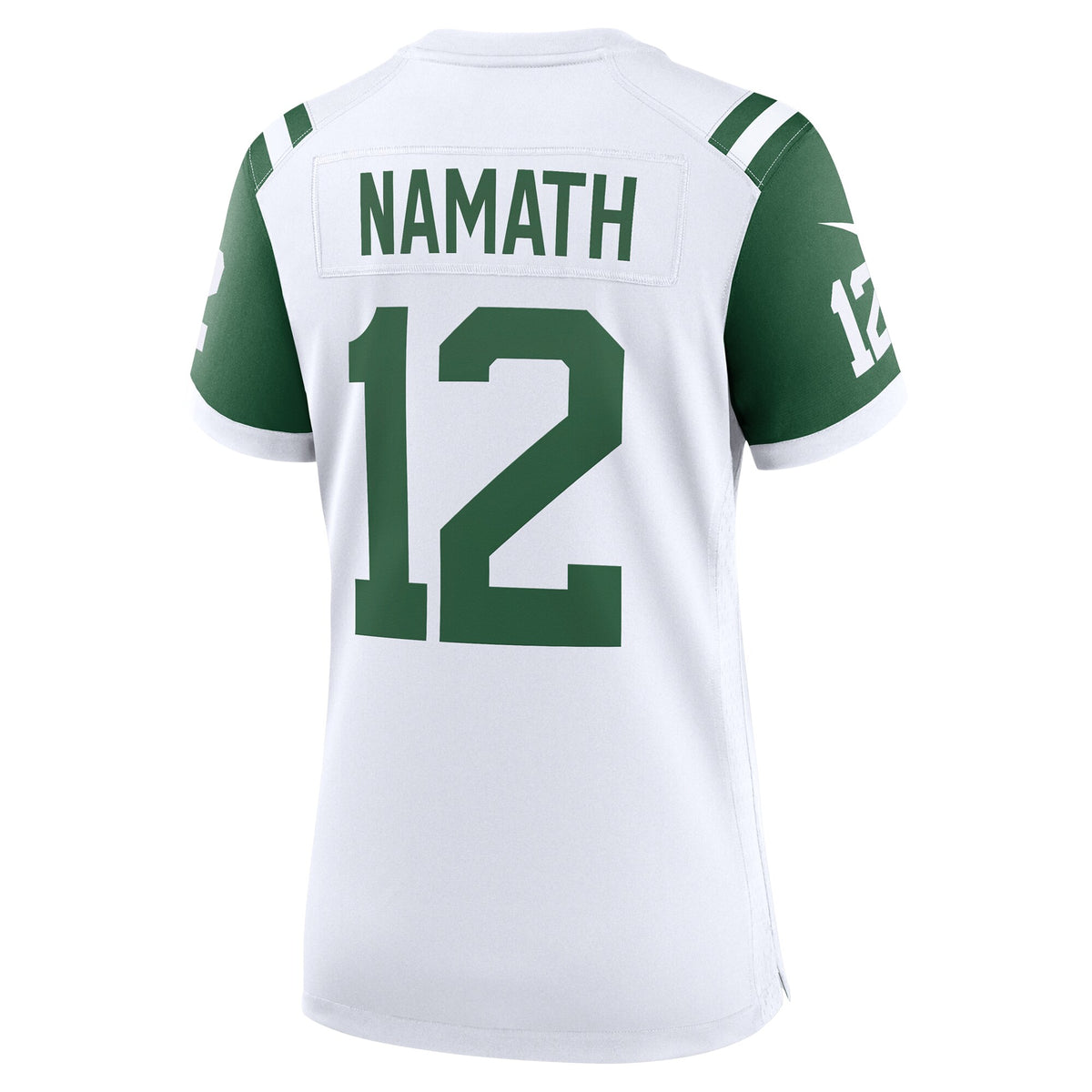 Women's New York Jets Joe Namath Nike White Classic Alternate Retired Player Game Jersey