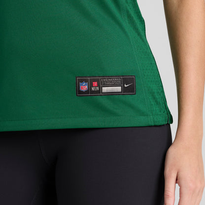 Women's New York Jets Nike Legacy Green Custom Game Jersey