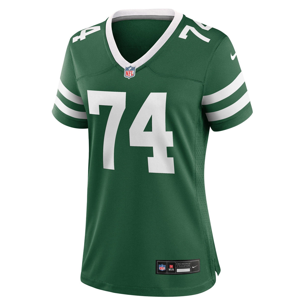 Women's New York Jets Olu Fashanu Nike Legacy Green Game Jersey