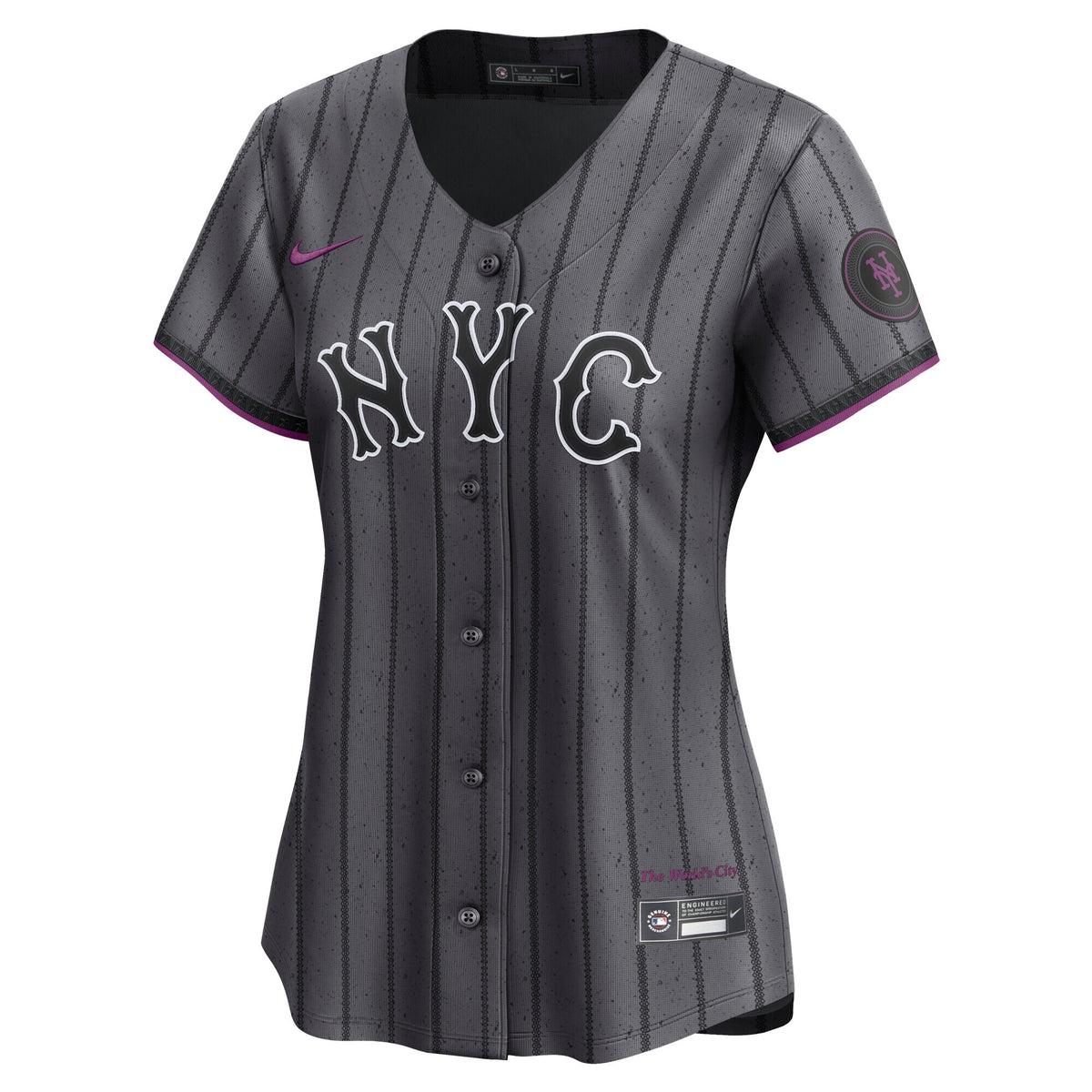 Women's New York Mets Francisco Lindor Nike Gray City Connect Limited Jersey
