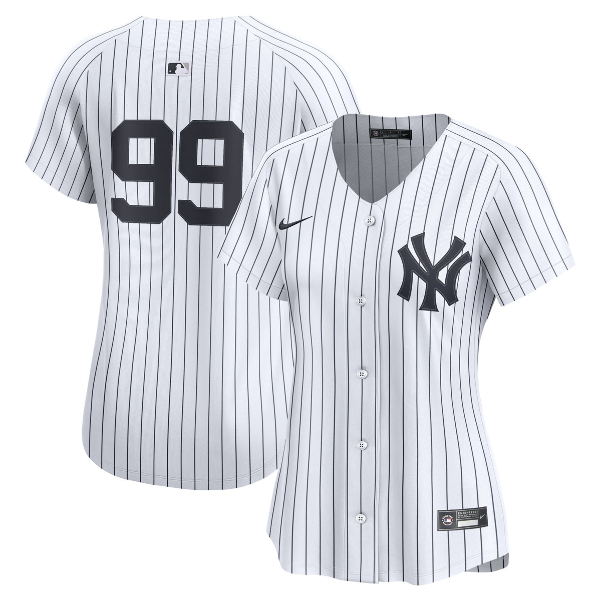 Women's New York Yankees Aaron Judge Nike White Home Limited Player Jersey
