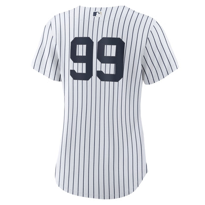 Women's New York Yankees Aaron Judge Nike White Home Replica Player Jersey