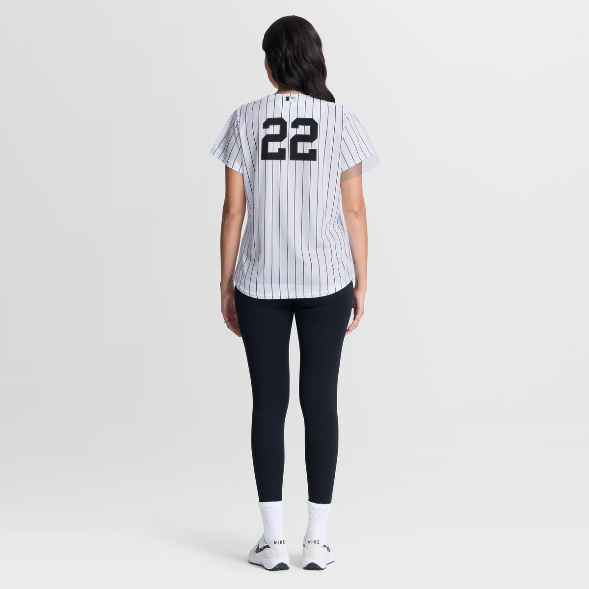 Women's New York Yankees Ben Rice Nike White Home Replica Jersey