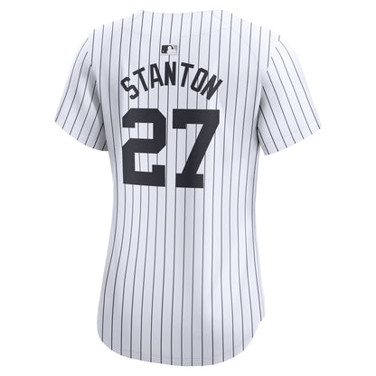 Women's New York Yankees Giancarlo Stanton Nike White Home Limited Player Jersey