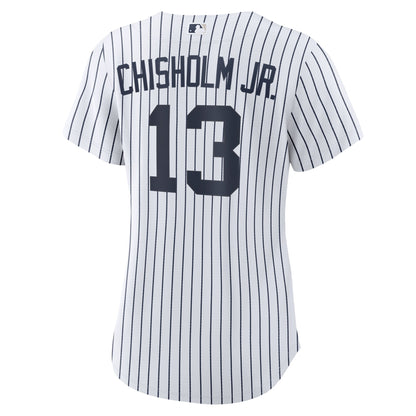 Women's New York Yankees Jazz Chisholm Jr. Nike White Home Replica Jersey