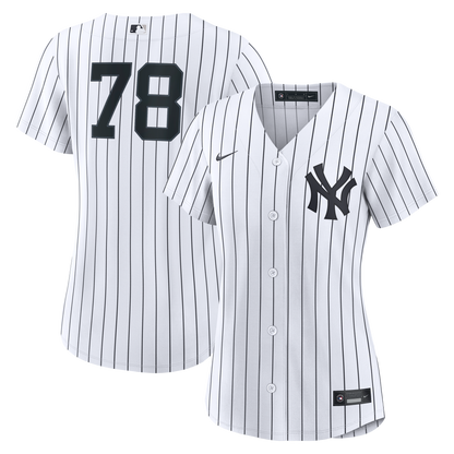Women's New York Yankees Spencer Jones Nike White Home Replica Jersey