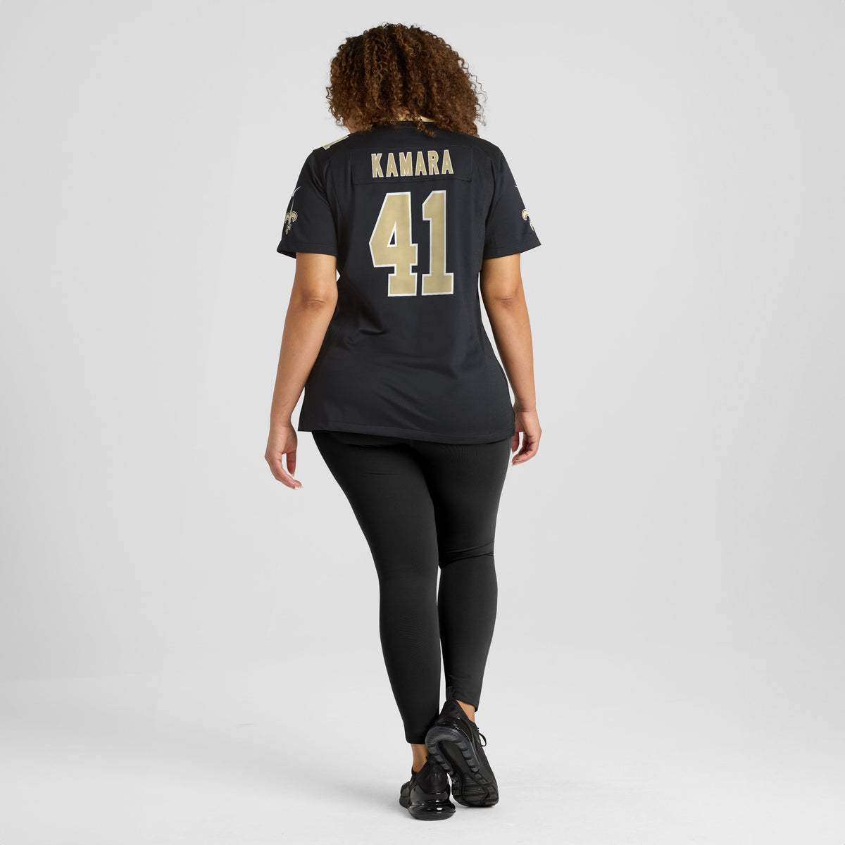 Women's Nike Alvin Kamara Black New Orleans Saints Game Jersey