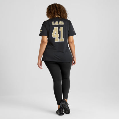 Women's Nike Alvin Kamara Black New Orleans Saints Game Jersey