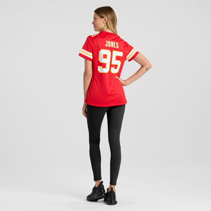 Women's Nike Chris Jones Red Kansas City Chiefs Game Jersey