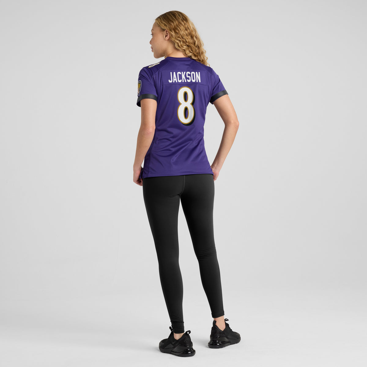 Women's Nike Lamar Jackson Purple Baltimore Ravens Game Jersey