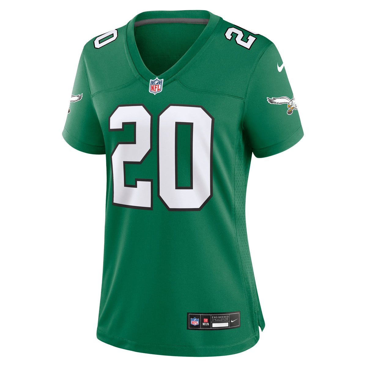Women's Philadelphia Eagles Brian Dawkins Nike Kelly Green Alternate Game Jersey
