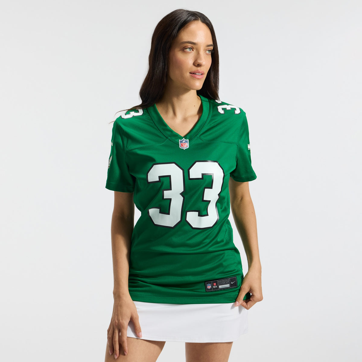 Women's Philadelphia Eagles Cooper DeJean Nike Kelly Green Alternate Game Jersey