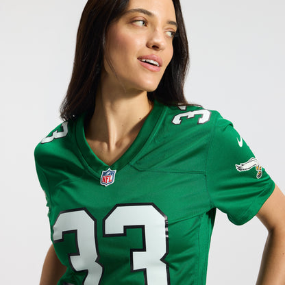 Women's Philadelphia Eagles Cooper DeJean Nike Kelly Green Alternate Game Jersey